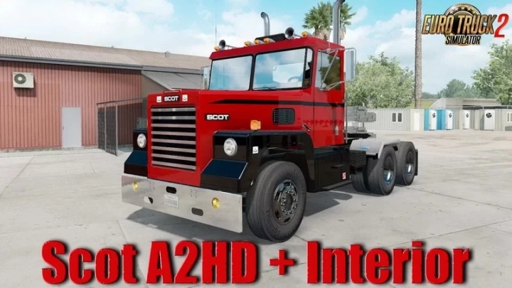 ETS2 - Scot A2HD + Interior V2.0 (1.40.x)