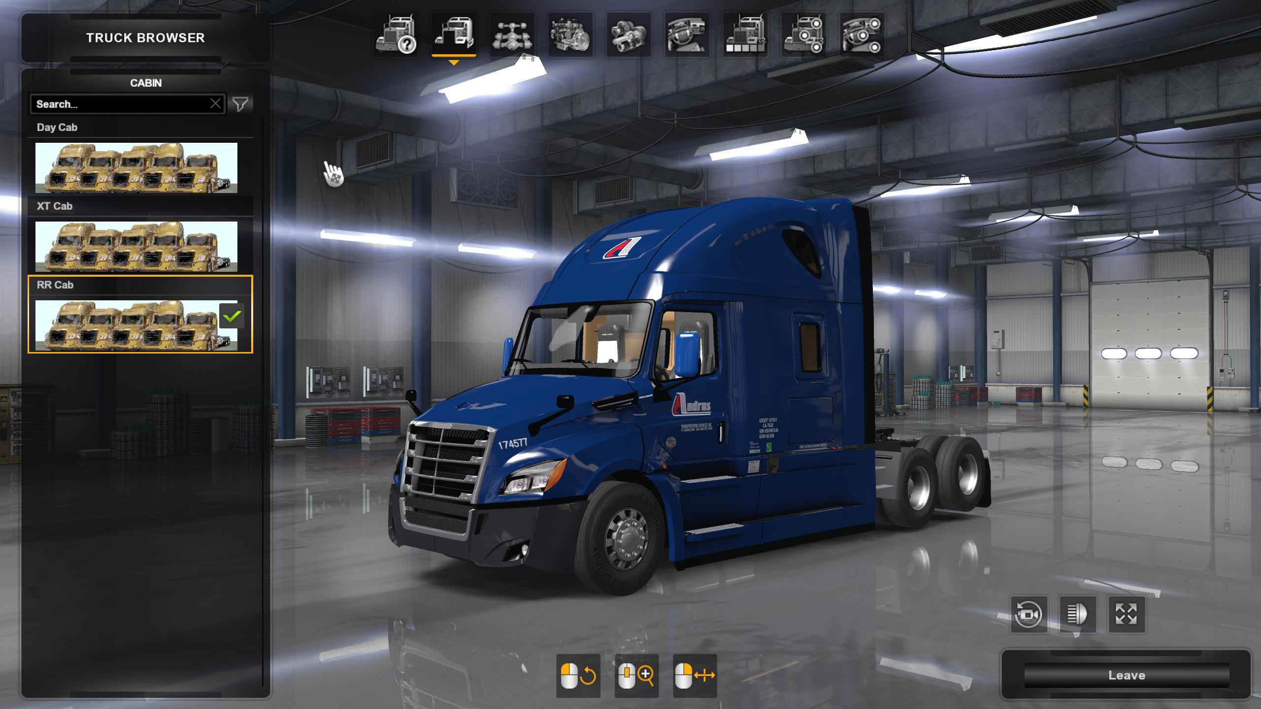 ATS - Freightliner Cascadia 2018 Truck V1.17 (1.38.x)