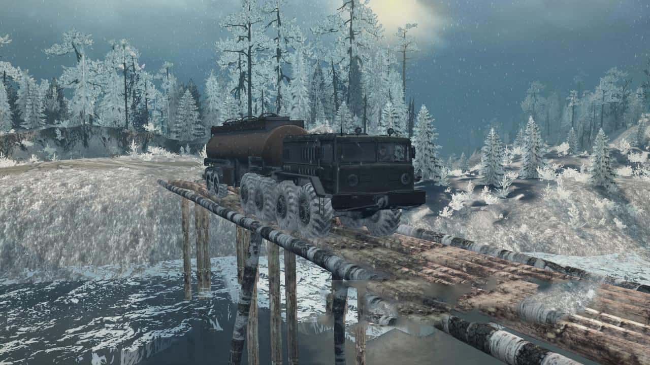 Spintires:Mudrunner - The Road to The North 3 Map V3.2