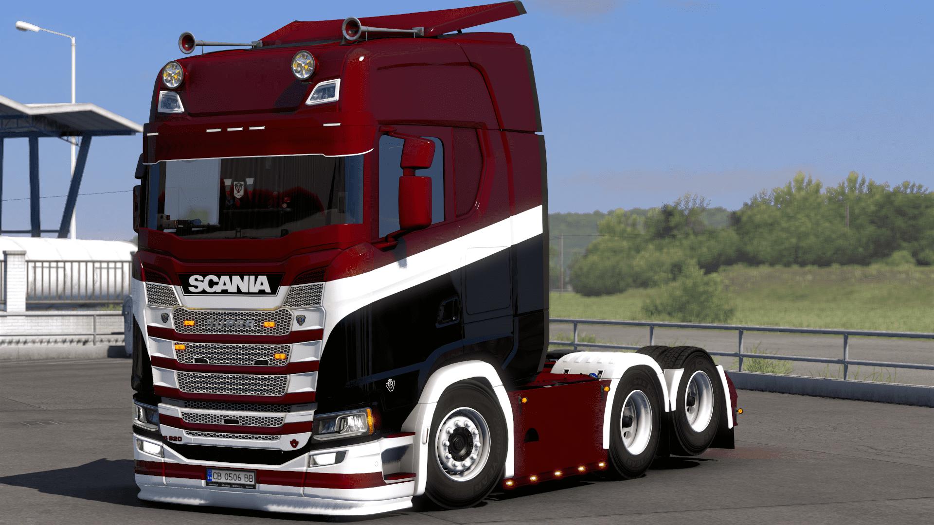 ETS2 - Scania S Skin V1.0 (1.40.x) | Euro Truck Simulator 2 | Mods.club