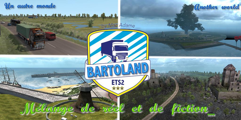 ETS2 - Bartoland Map V1.9 Fixed (1.37.x)