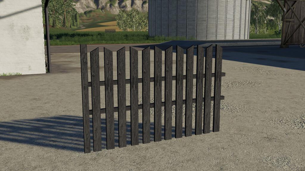 FS19 - Wooden Fence V1