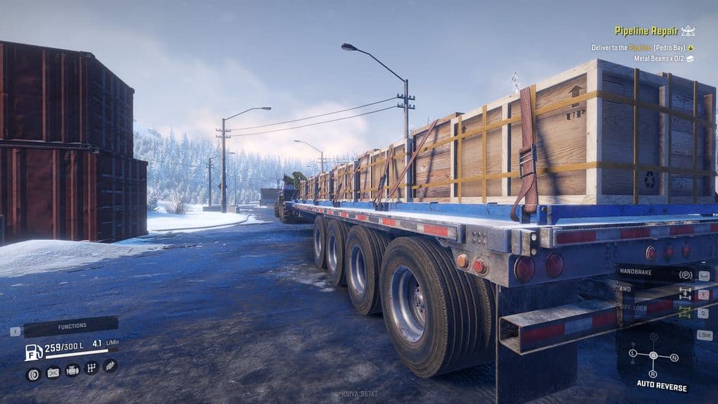SnowRunner - Stepdeck Semi-Trailer QuadAxle Improved V1