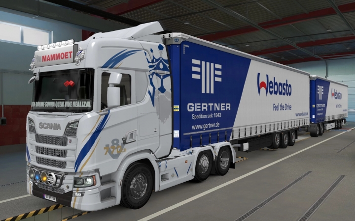 ETS2 - Big Lightbox Scania R And S 2016 Mammoet (1.40.x) | Euro Truck ...