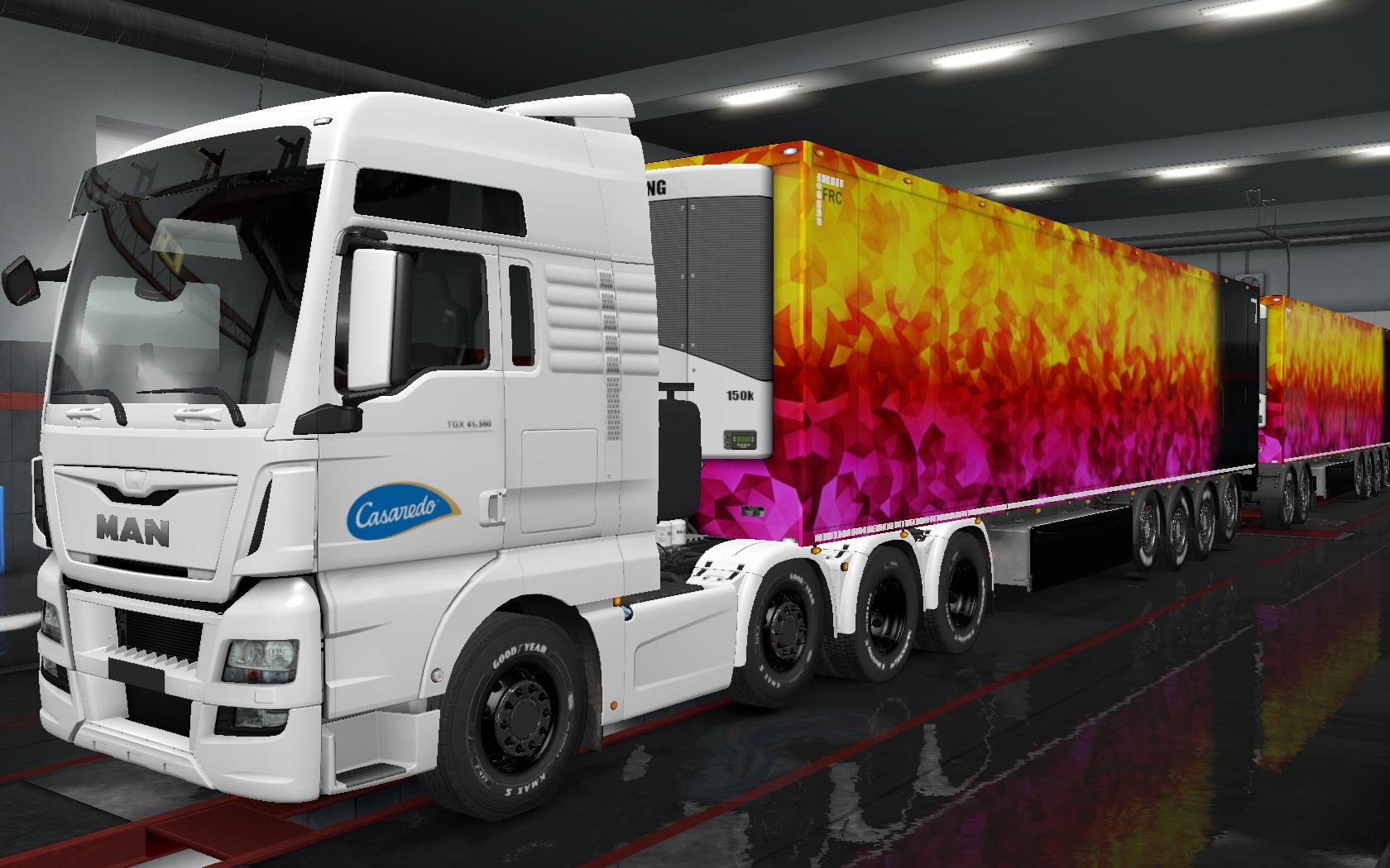 ETS2 - Man Tgx Euro 6 Scs Casaredo Skin (1.36.x)