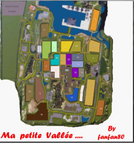 FS19 - Ma Petite Vallee Map v1.0