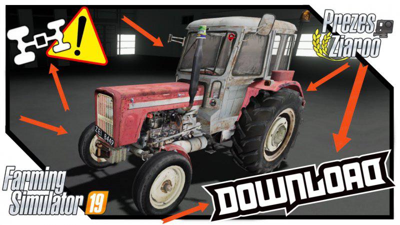 Fs19 Ursus C 355 Zlomek V1 Farming Simulator 19 Mods Club