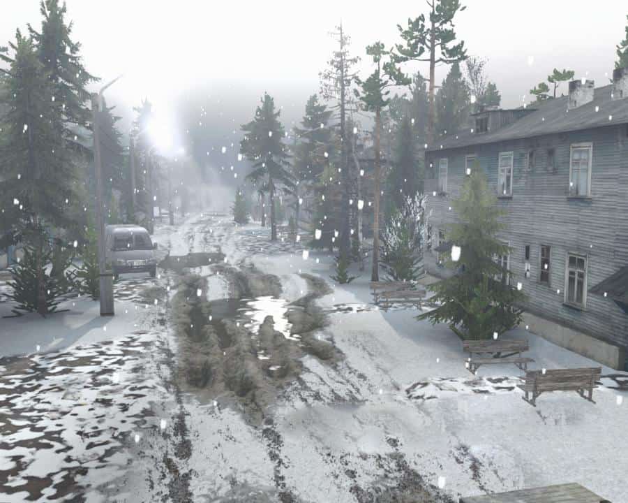 Spintires - 10x10 Winter Map V1.0
