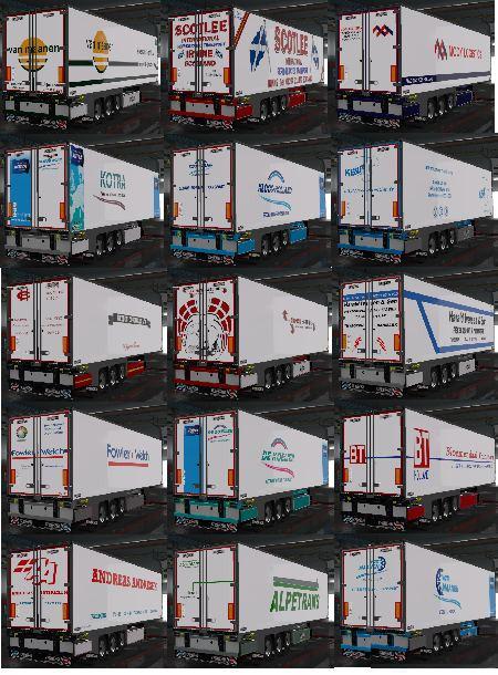 ETS2 - Chereau Skin Pack V1.0 (1.36.x)