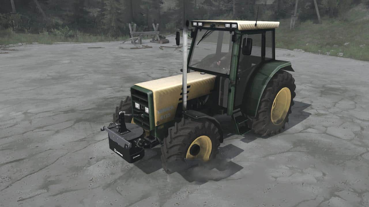 Spintires:Mudrunner - Buhrer M6135A Tractor V1.0