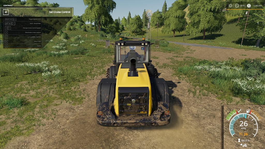 FS19 - Set Cruise Control V1.0