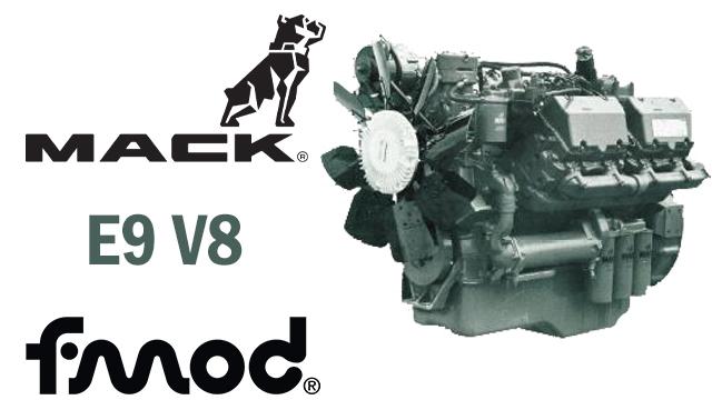 ETS2 - Mack E9 V8 Sound Mod (1.39.x)