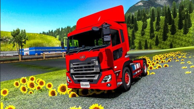 ETS2 New UD Quon Truck V1.1 (1.38.x) Euro Truck Simulator 2