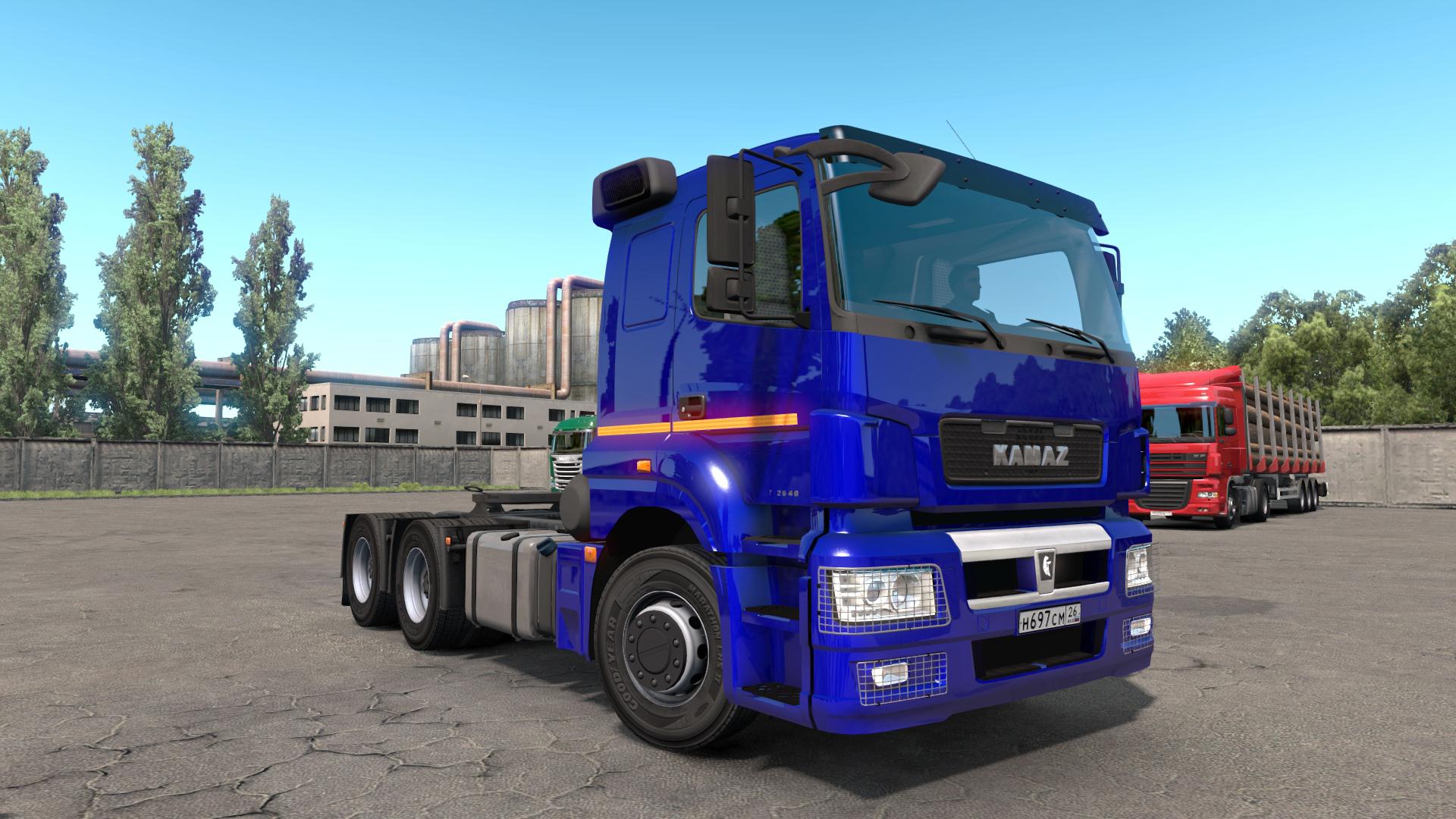 ETS2 - Kamaz OM457 EVR Sound FMOD (1.37.x)