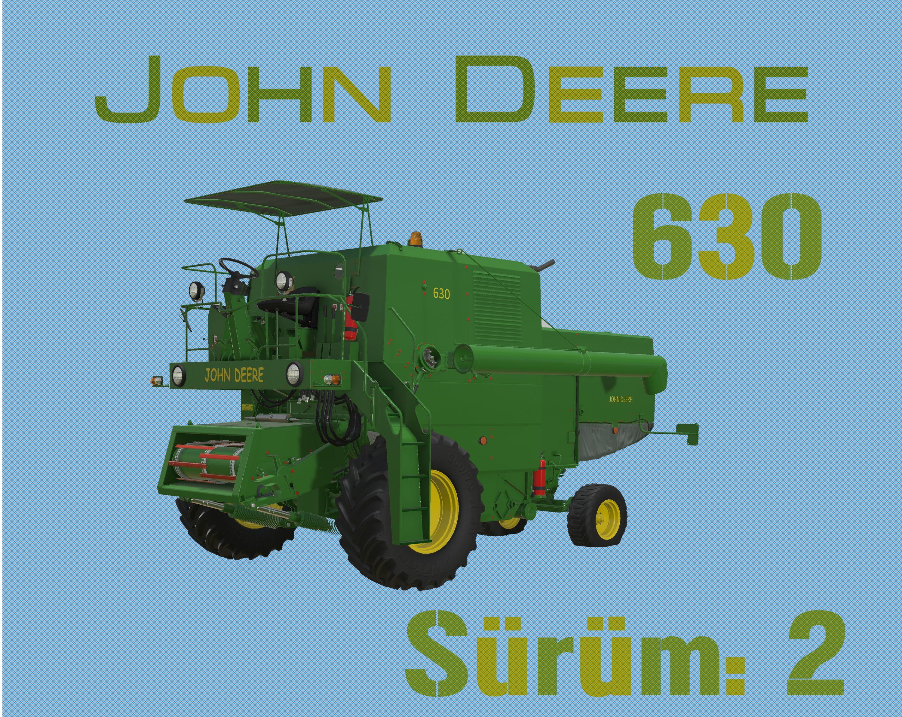 FS19 - John Deere 630 Harvester V2