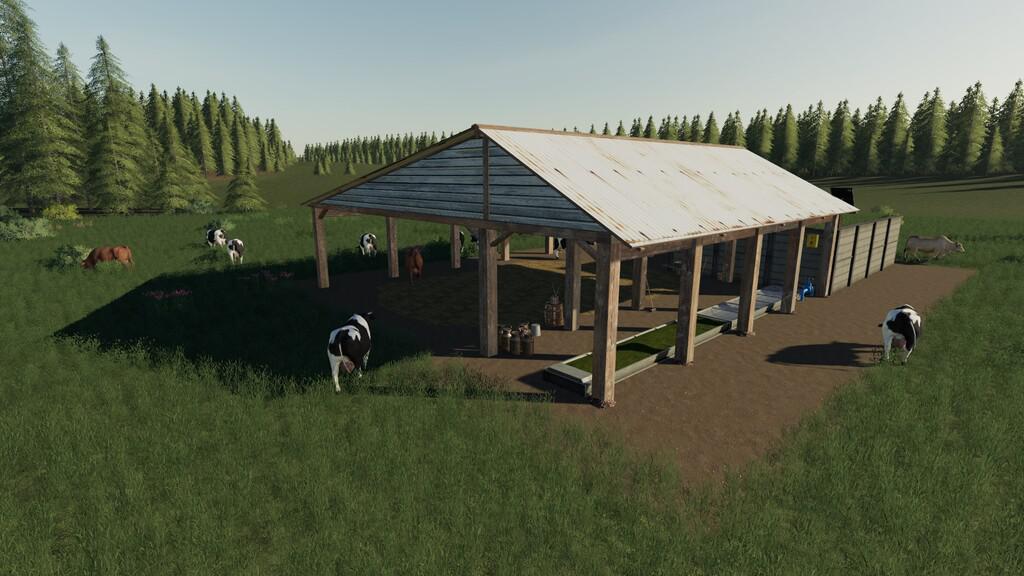 FS19 - Open Cow Pasture V1.0