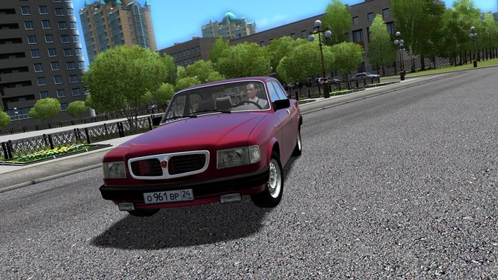 City Car Driving 1.5.9 - Gaz 3110 Volga
