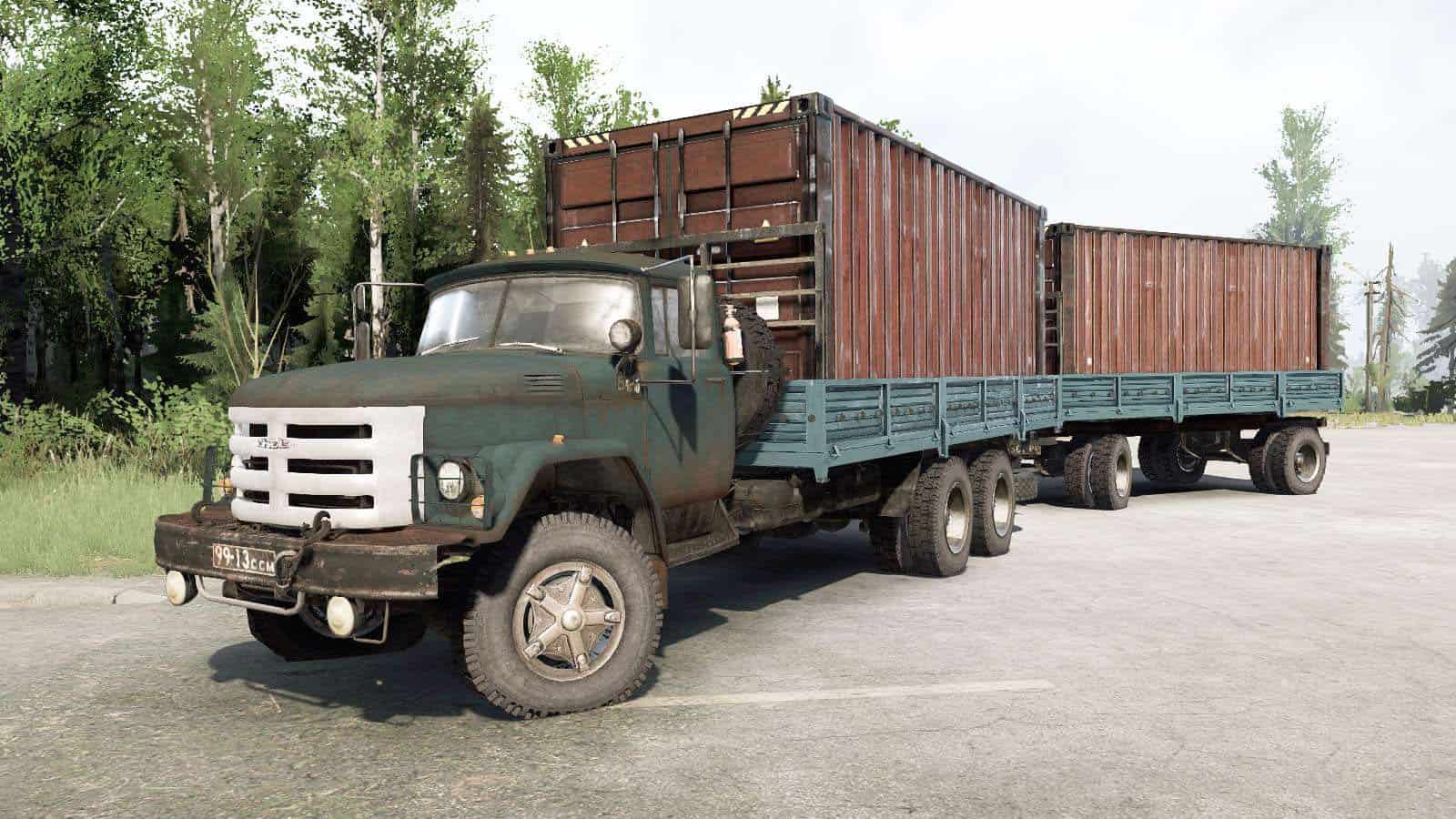 Spintires:Mudrunner - Sil 133GYA 6x6 Truck