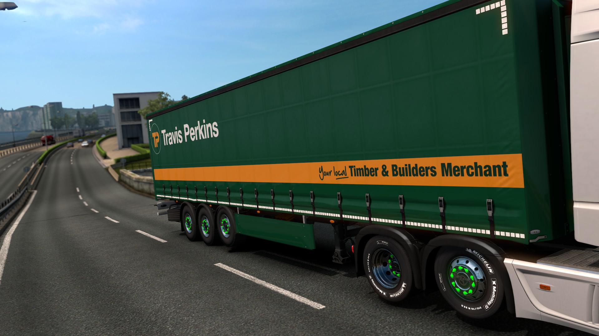 ETS2 - Travis Perkins Trailer Skin V1.0 (1.38.x)