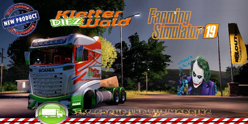 FS19 - Scania R1000 Kiletter Wald V1.5