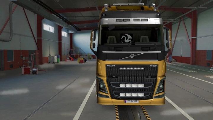 ETS2 - Front Grill and Low Grill with Light Slots V1.0 (1.41.x)