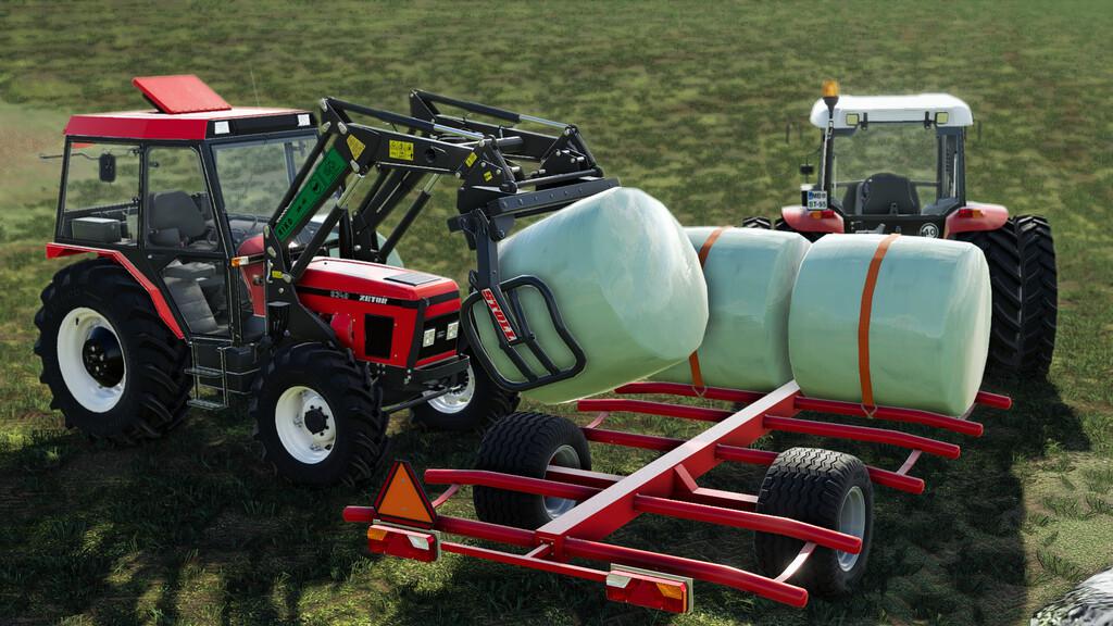 FS19 - Lizard Bale Trailer V1.0