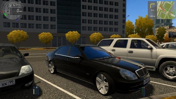 City Car Driving 1.5.9 - Mercedes-Benz S600 W220