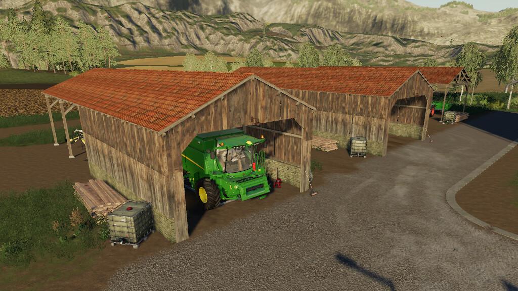 FS19 - Old Wooden Shed V1.0