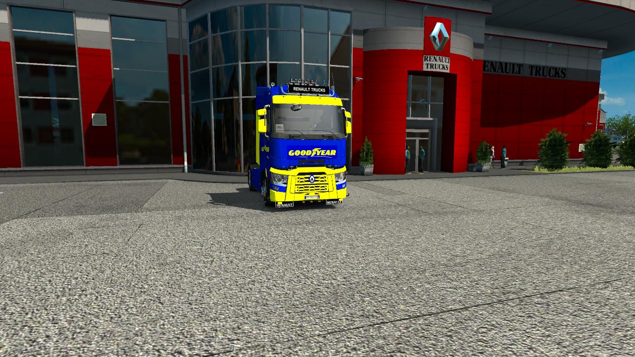 ETS2 - Renault Ranger T Good Year Skin V1.1 (1.35.X)