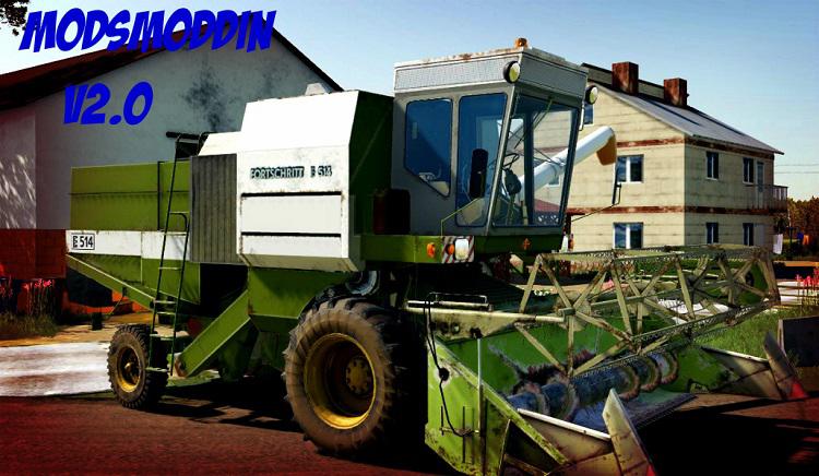 FS19 - Fortschritt E514 Harvester Mod V2.0