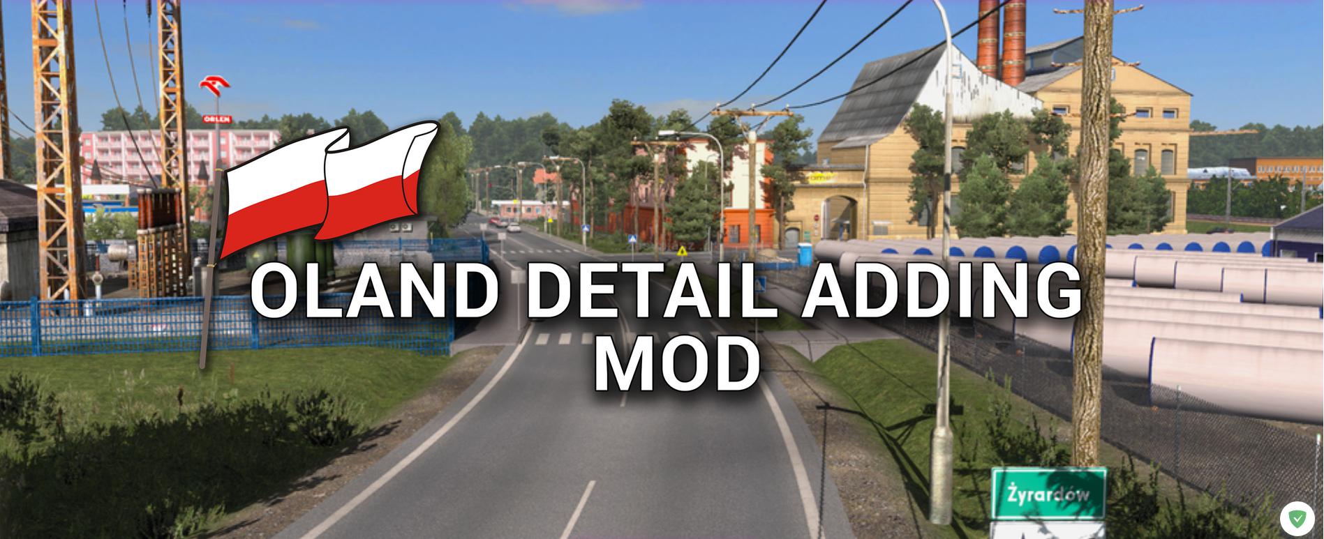 ETS2 - Poland Detail Adding Mod (1.35.X)
