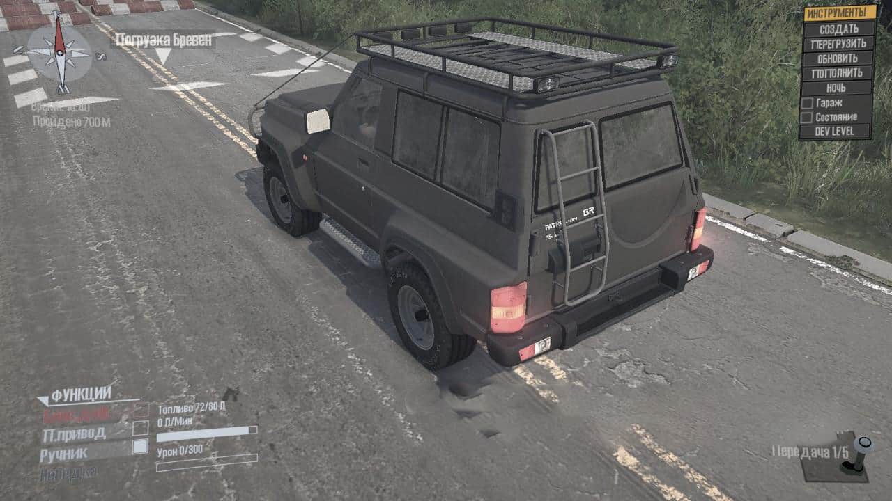 Spintires:Mudrunner - Nissan Patrol V1.0