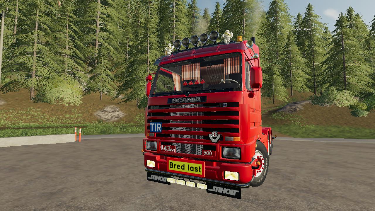 FS19 - Swedish Edit for Scania 143 6x4 Truck V1.0