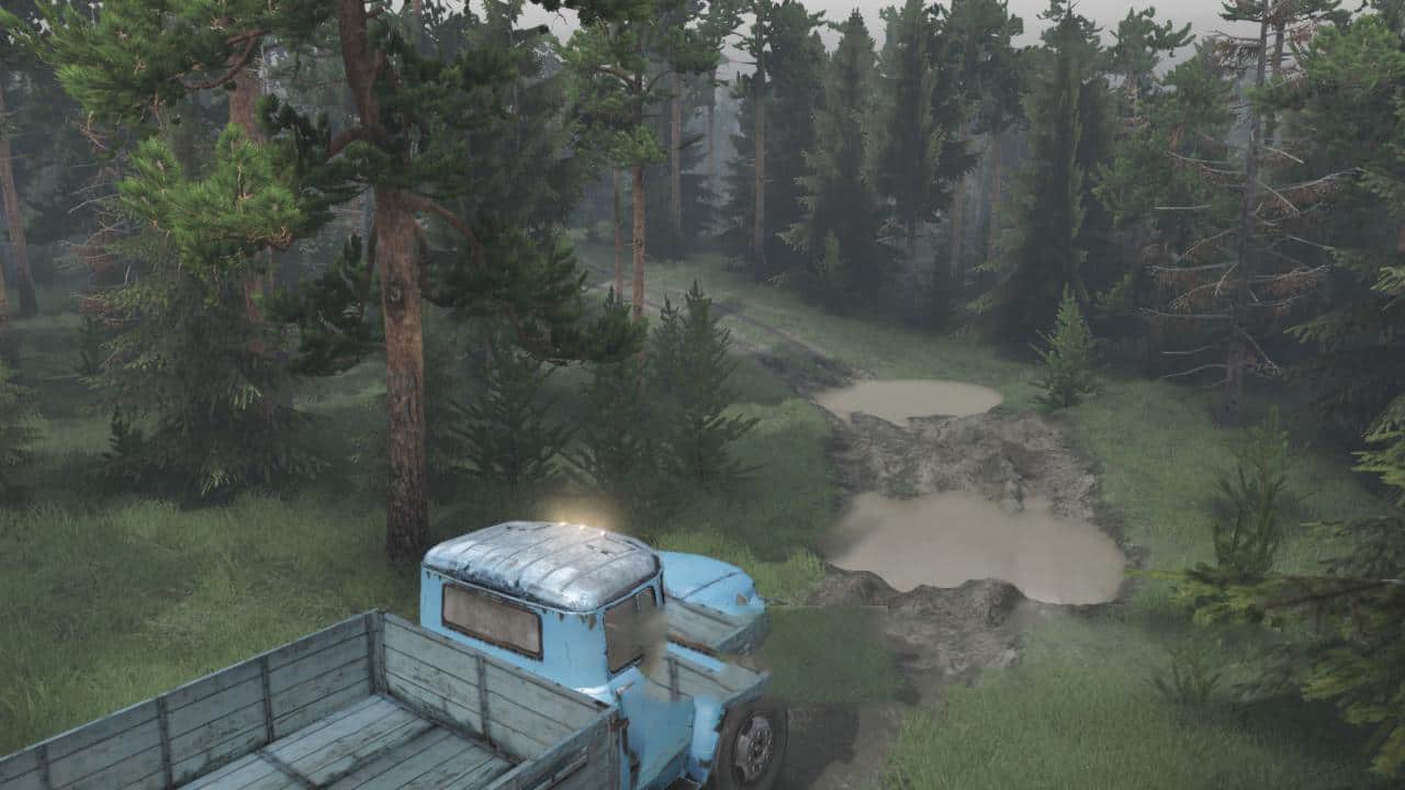 Spintires:Mudrunner - Country Road 2 Map v1.0