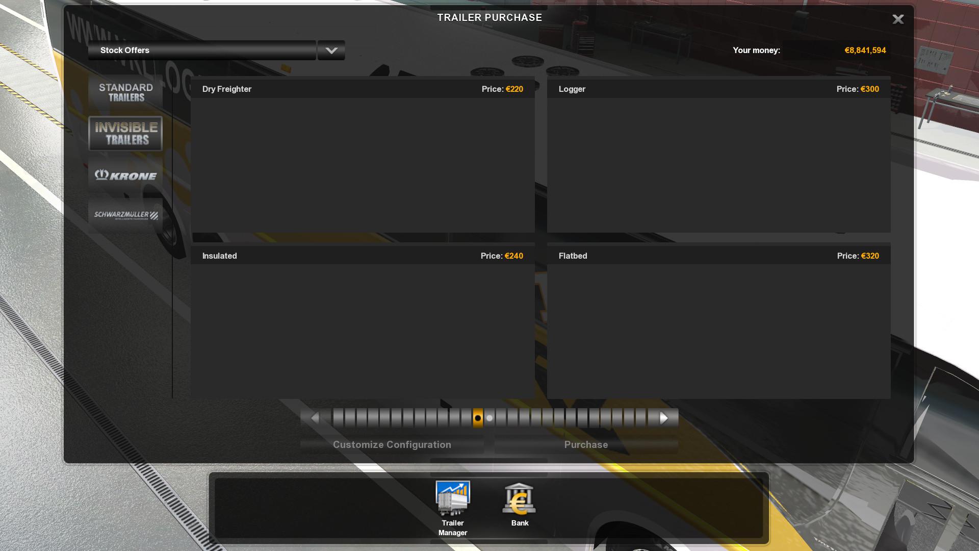 ETS2 - Invisible Trailer for All Cargo Jobs (1.39.x)