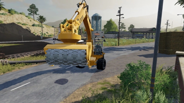 FS19 - Liebherr Grinder V1.1 | Farming Simulator 19 | Mods.club