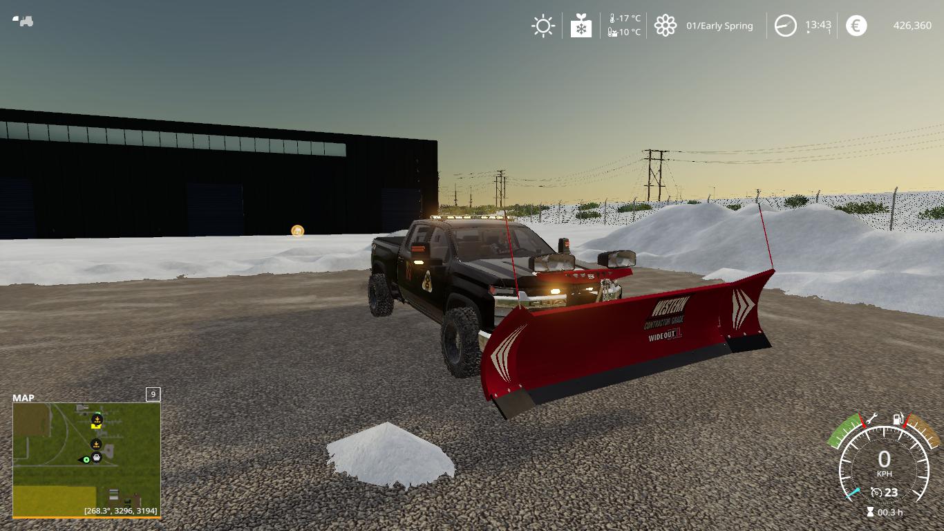 FS19 - 2020 Chevy Silverado Plow Truck Mod V1.0