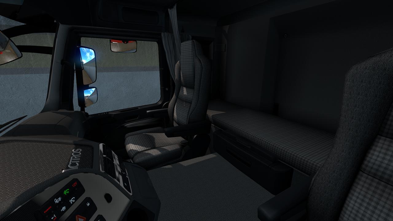 ETS2 - Mercedes 2009 Modern Interior (1.36.x) | Euro Truck Simulator 2 ...