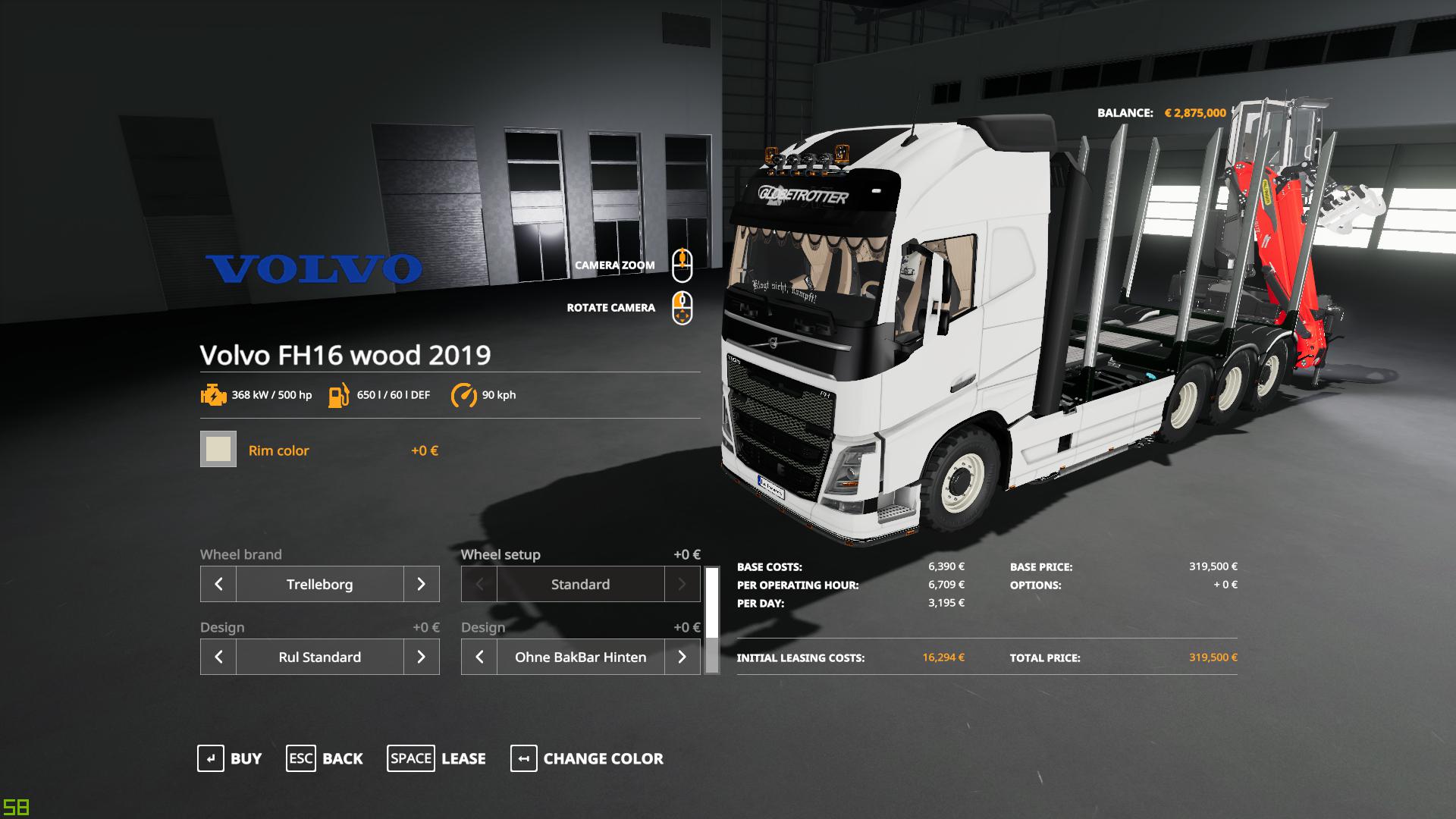 FS19 - Volvo FH16 Forest Truck V1.1