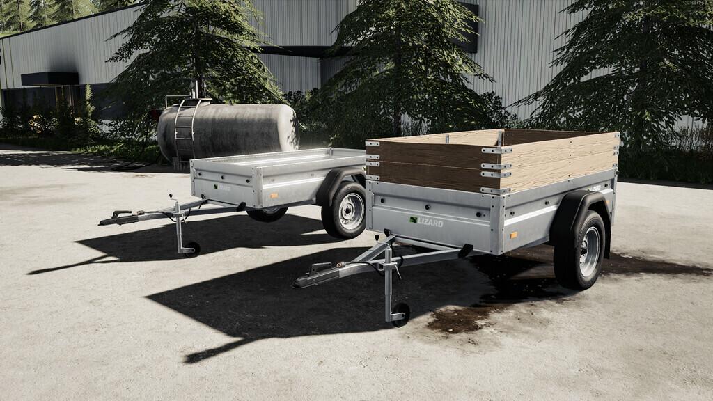 FS19 - Lizard Car Trailer V1.1