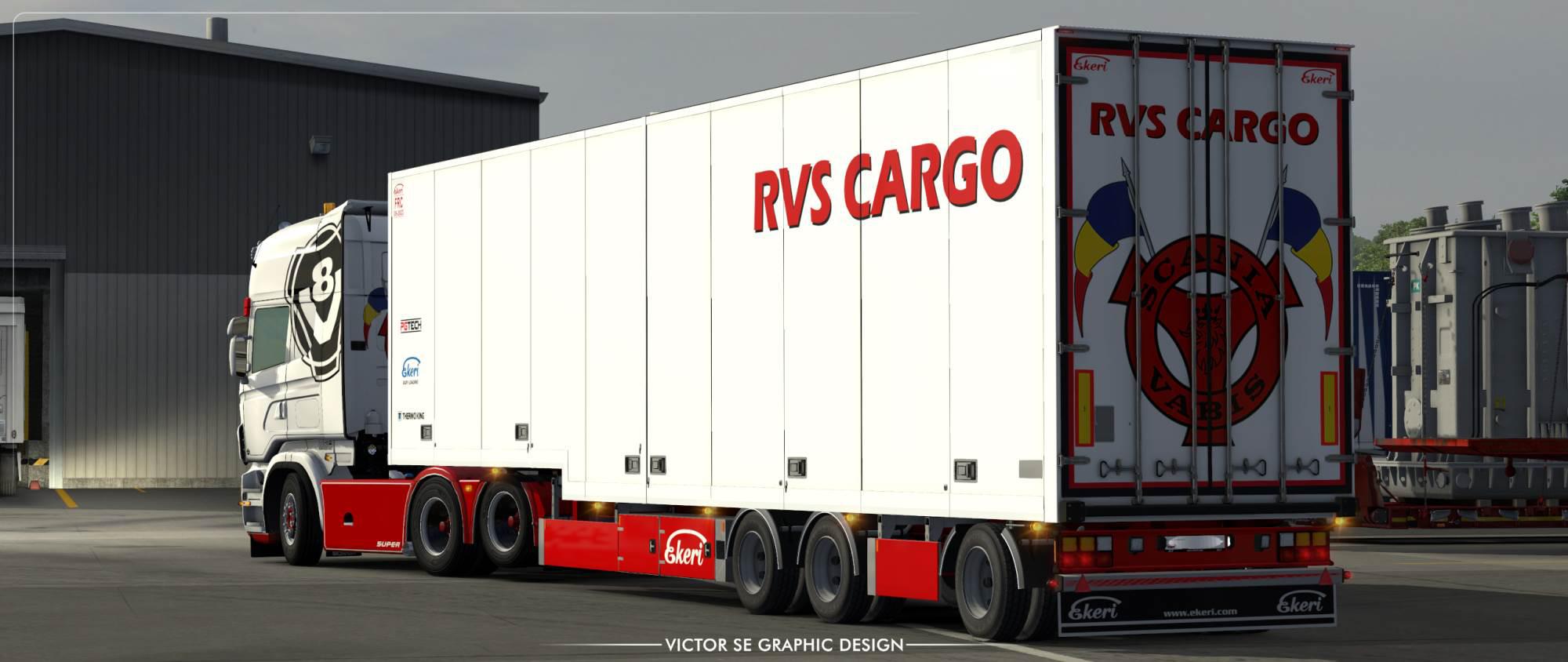 ETS2 - RVS Cargo V8 Skinpack V1.0 (1.35.X) | Euro Truck Simulator 2 ...