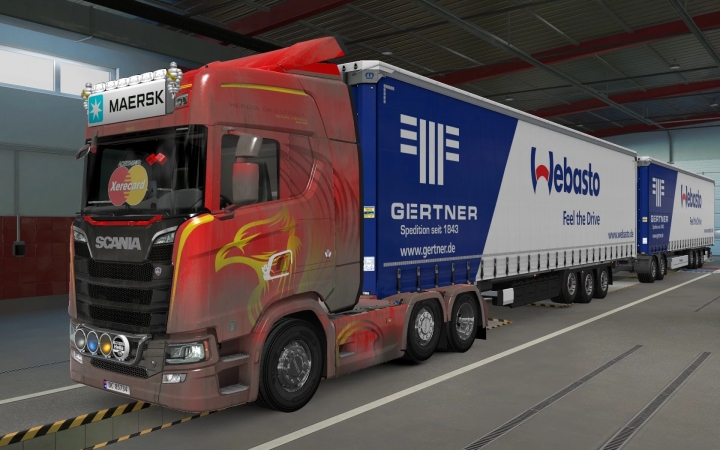 ETS2 - Sticker Glass for All Trucks Xerecard (1.40.x) | Euro Truck ...