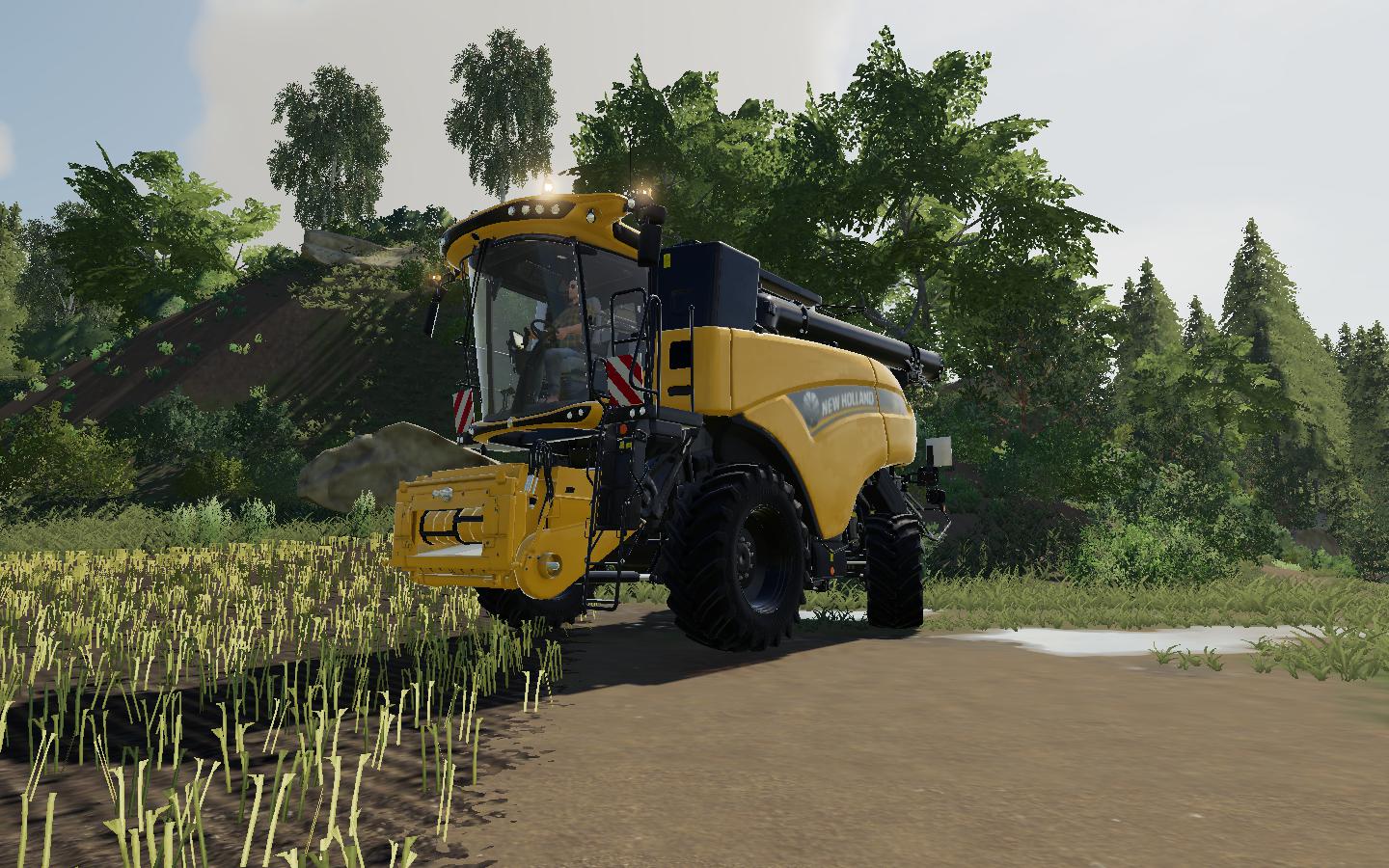 FS19 - New Holland CR10.90 Harvester Mod Beta