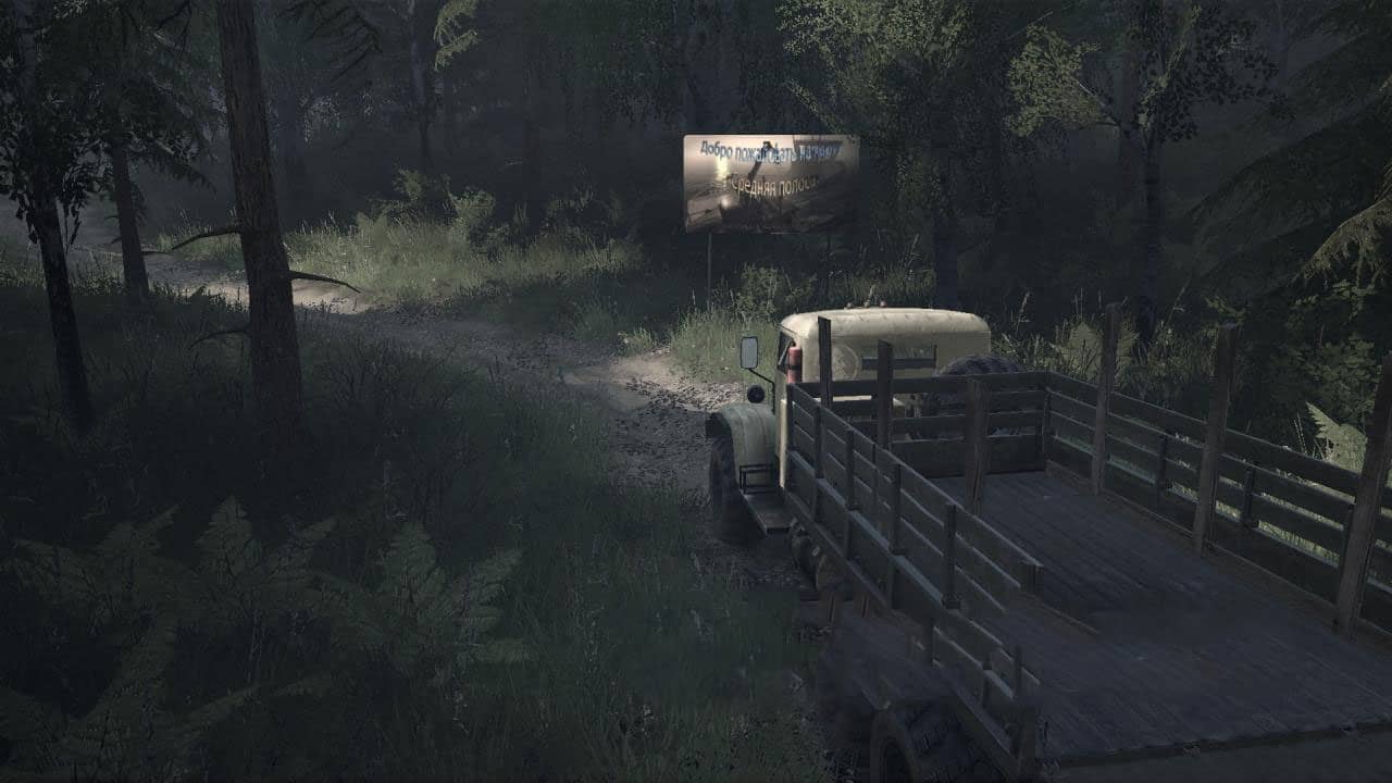 Spintires:Mudrunner - Middle Strip Map V1