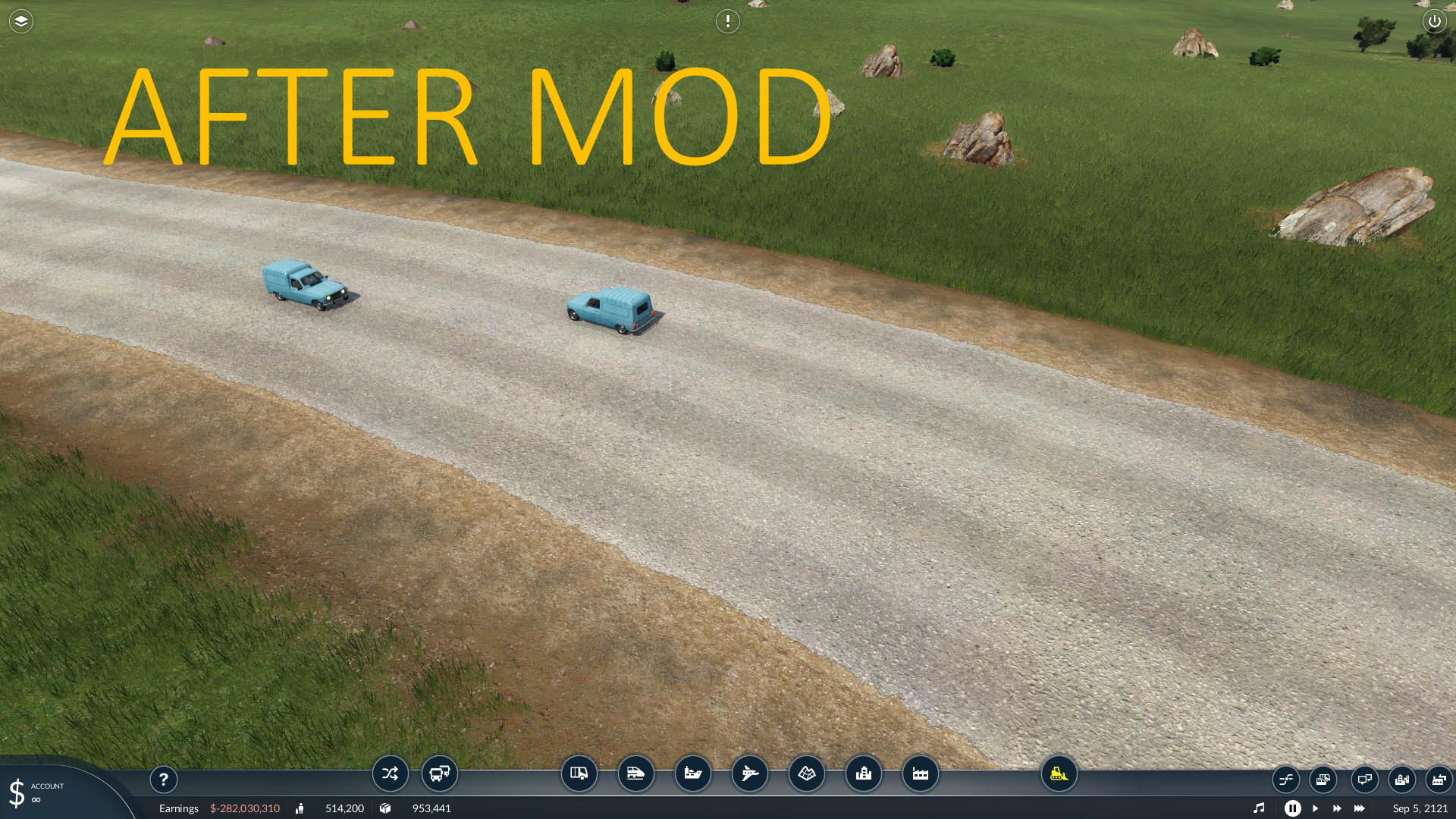 Transport Fever 2 - Better Roads