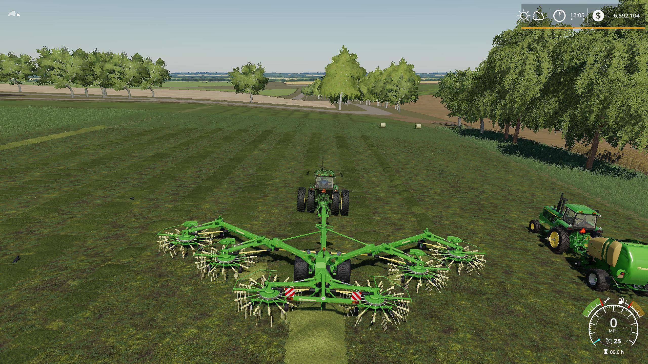 FS19 - Krone Swadro MultiFunction Rake / Tedder V1.0