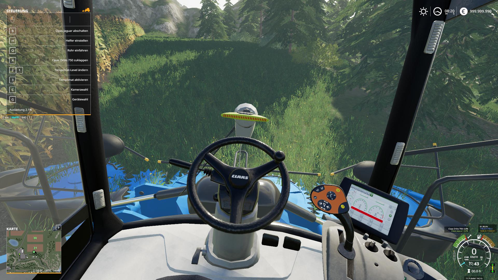 FS19 - ThreshingFlowIndicator V1.0.1.0