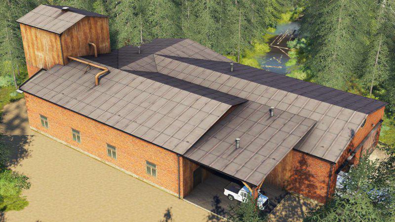 FS19 - Placeable Sawmill V1.0