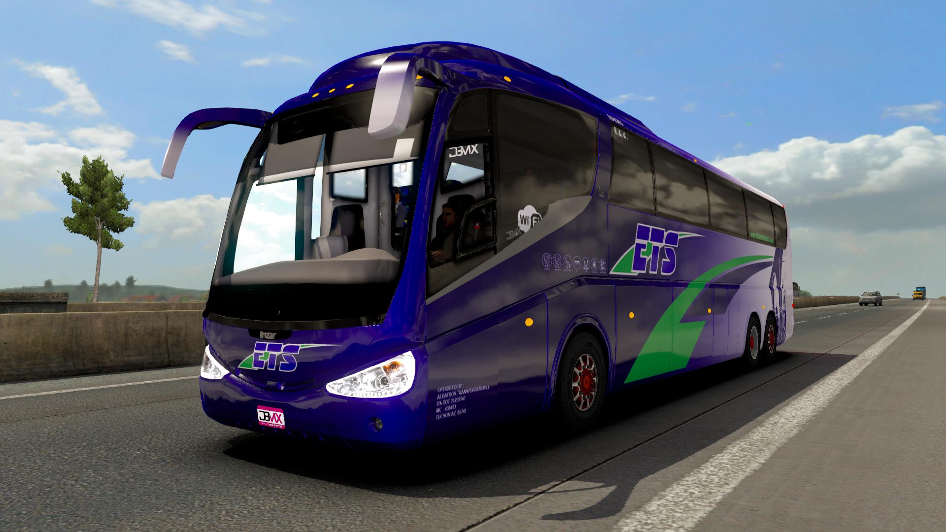ETS2 Irizar PB Volvo 6x2 Bus Mod (1.38.x) Euro Truck Simulator 2