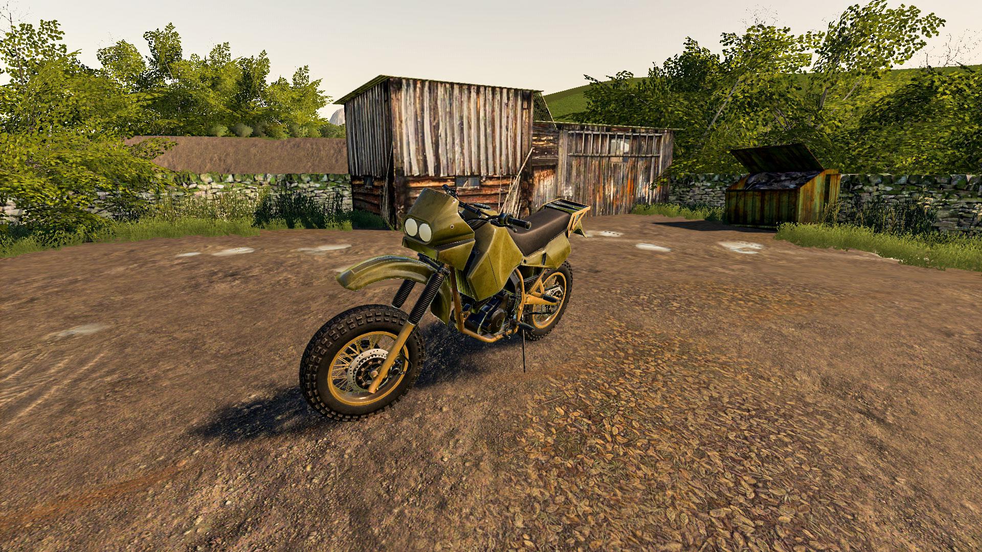 FS19 - Battlefield Motocross Dirt Bike V1.0